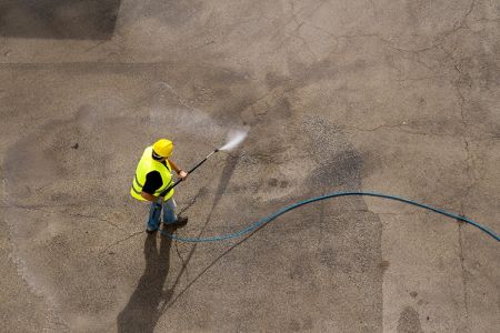 Drive and walkway cleaning